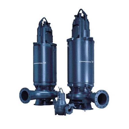 Погружной канализационный насос Grundfos S1.80.100.75.4.50H.H.239.S.N.D.511 артикул 96810960 – фото внешнего вида